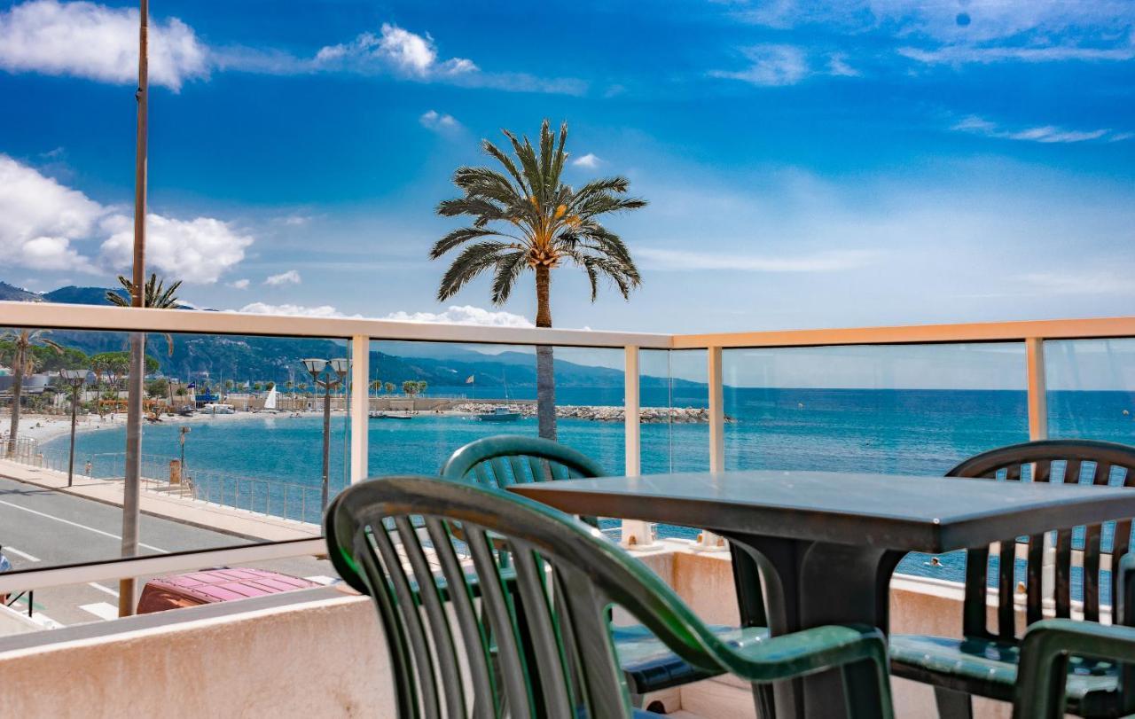 Hotel Et Appartements Reine D'Azur Roquebrune-Cap-Martin Eksteriør billede