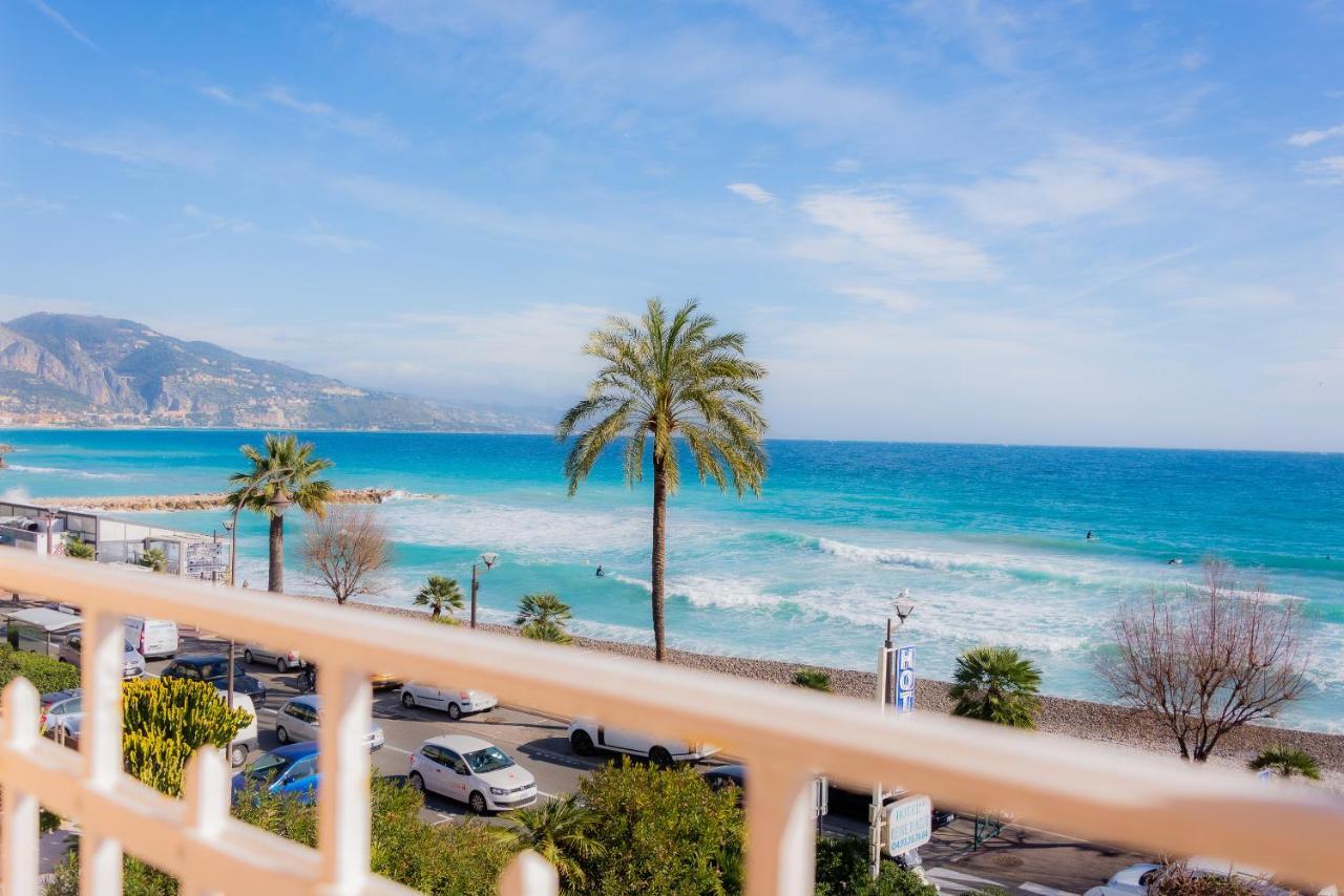 Hotel Et Appartements Reine D'Azur Roquebrune-Cap-Martin Eksteriør billede